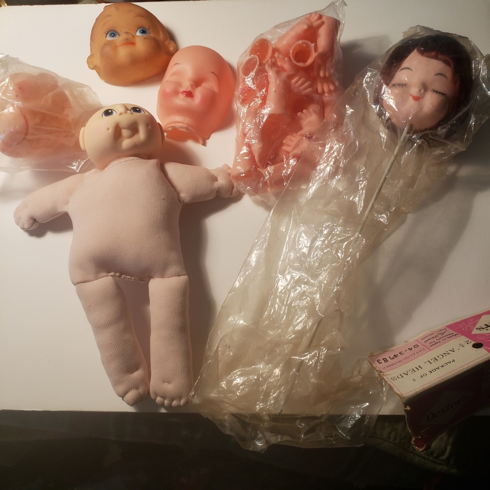HAND CRAFTED Doll parts